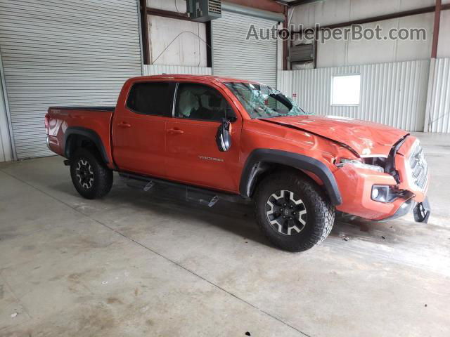 2017 Toyota Tacoma Double Cab Orange vin: 5TFCZ5AN0HX093602