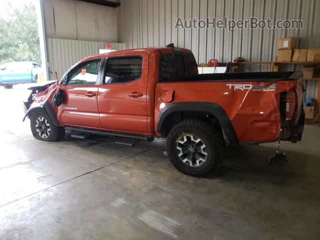 2017 Toyota Tacoma Double Cab Orange vin: 5TFCZ5AN0HX093602