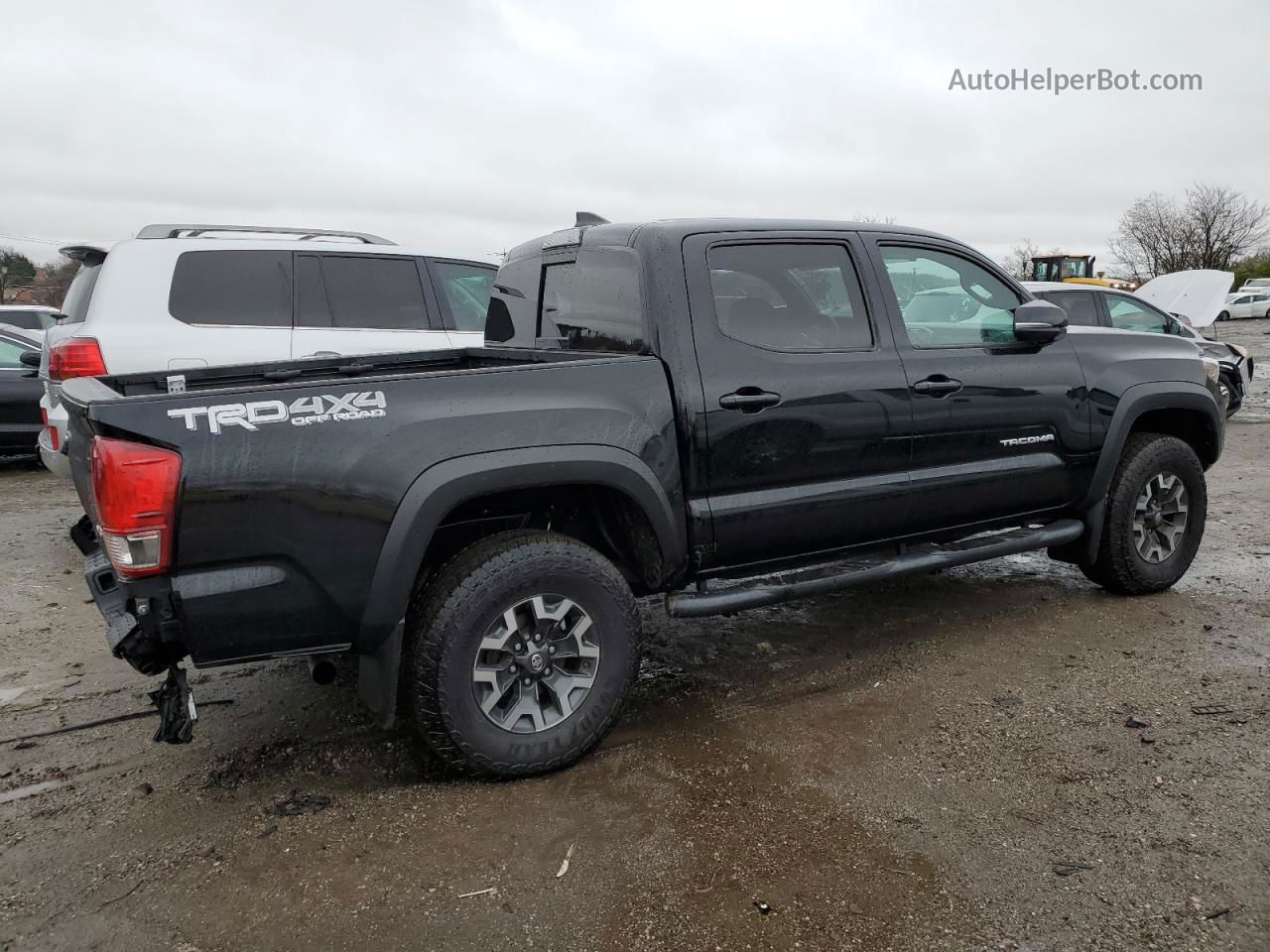 2017 Toyota Tacoma Double Cab Black vin: 5TFCZ5AN0HX119860