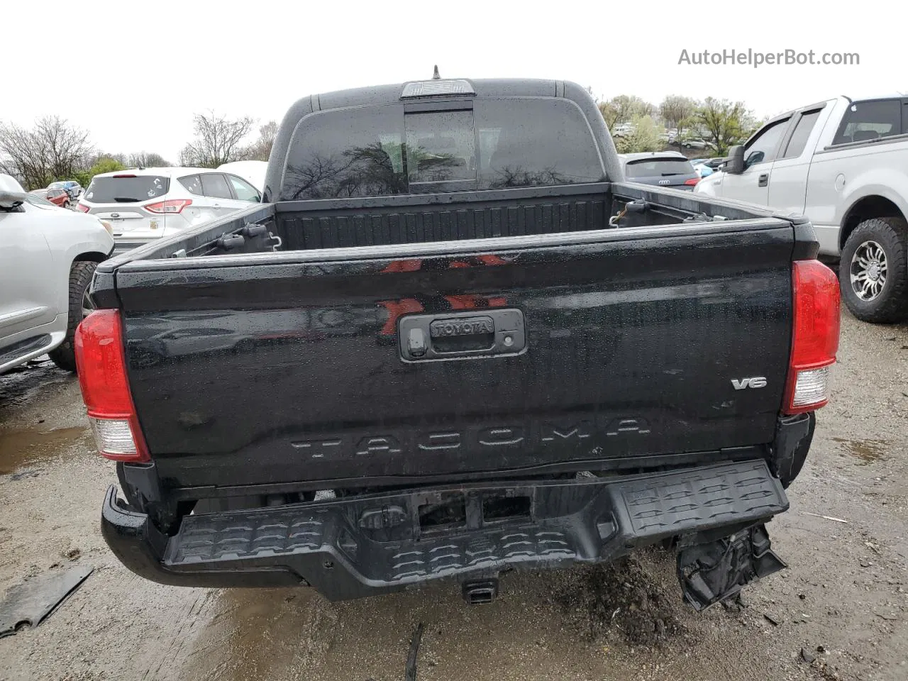 2017 Toyota Tacoma Double Cab Black vin: 5TFCZ5AN0HX119860