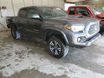 2019 Toyota Tacoma Double Cab Gray vin: 5TFCZ5AN0KX189690