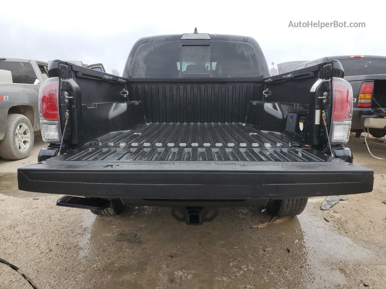 2020 Toyota Tacoma Double Cab Black vin: 5TFCZ5AN0LX231423