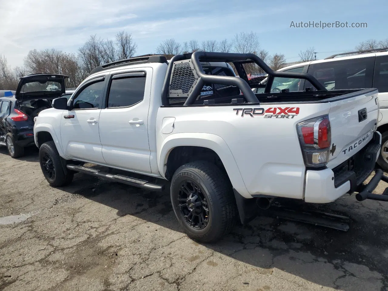 2021 Toyota Tacoma Double Cab White vin: 5TFCZ5AN0MX254749