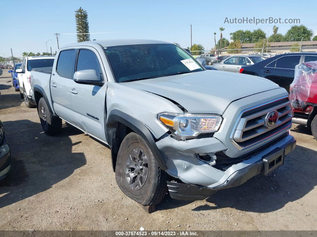 2021 Toyota Tacoma Sr5 V6 Gray vin: 5TFCZ5AN0MX263046