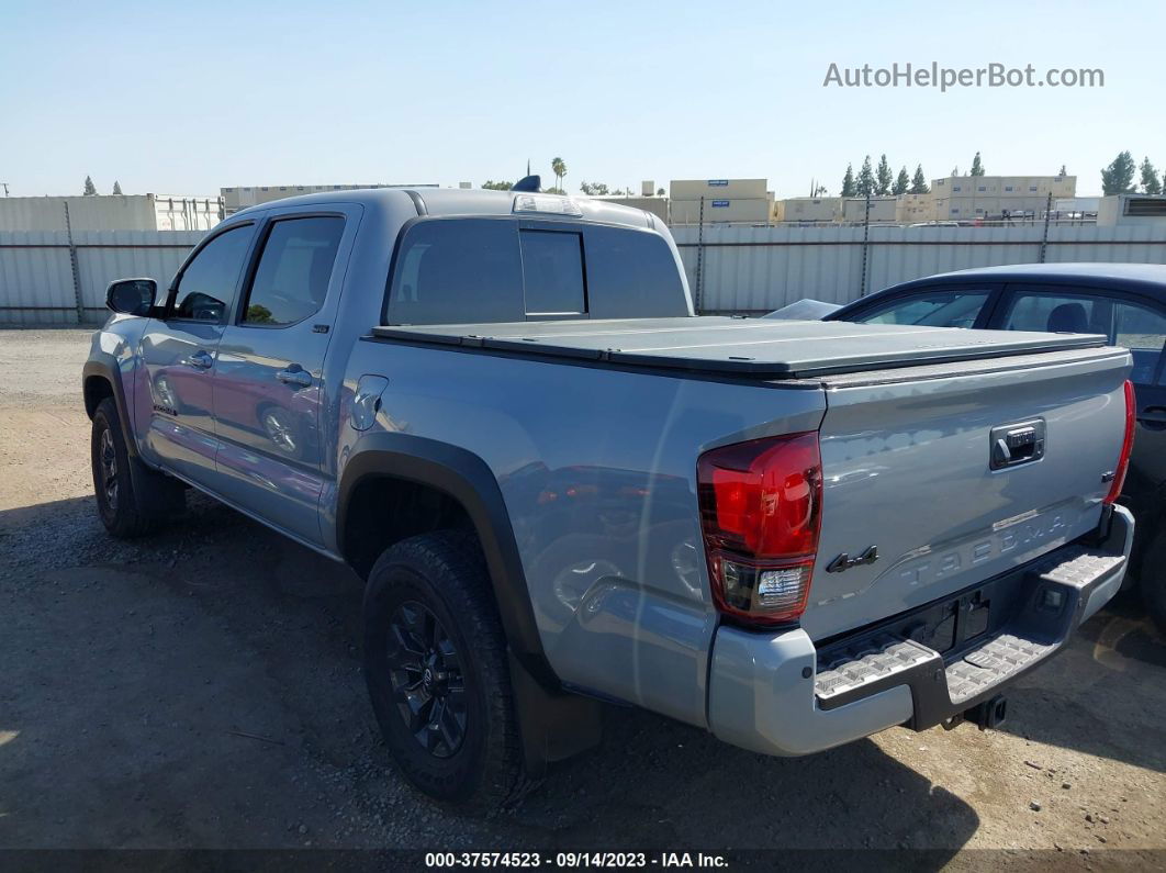 2021 Toyota Tacoma Sr5 V6 Gray vin: 5TFCZ5AN0MX263046