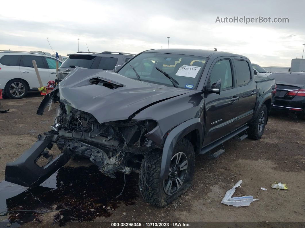 2017 Toyota Tacoma Trd Sport Серый vin: 5TFCZ5AN1HX079627