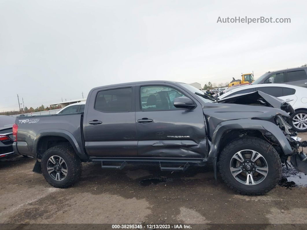 2017 Toyota Tacoma Trd Sport Gray vin: 5TFCZ5AN1HX079627