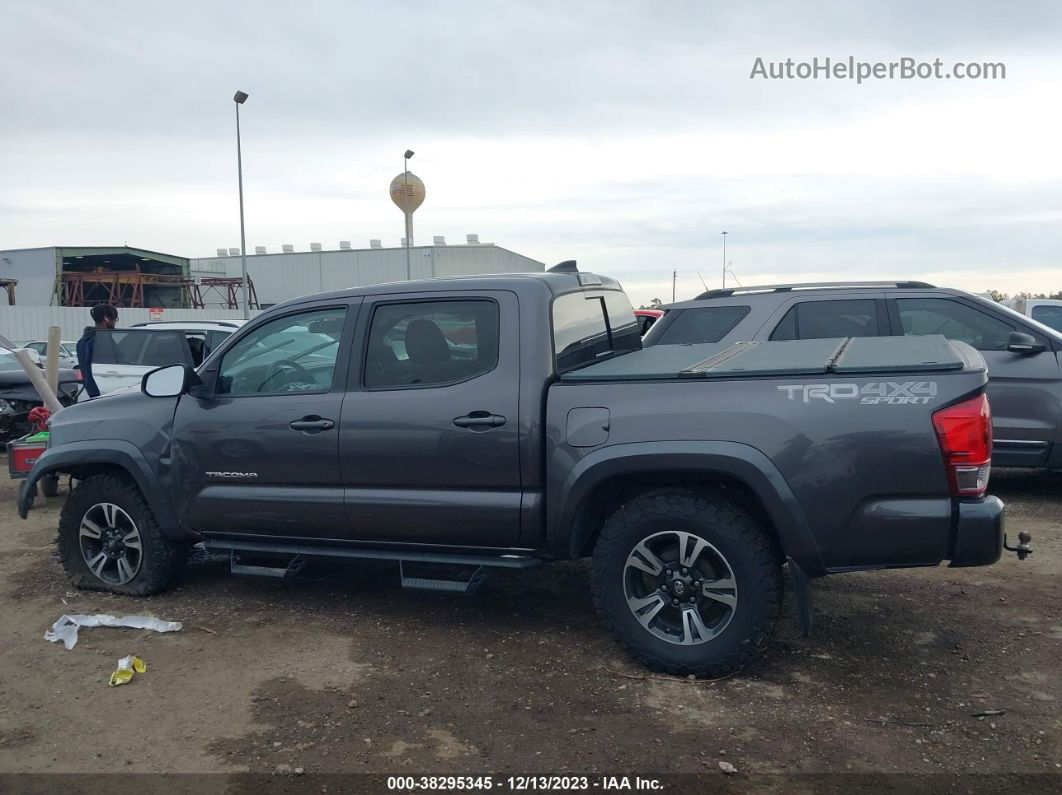 2017 Toyota Tacoma Trd Sport Gray vin: 5TFCZ5AN1HX079627