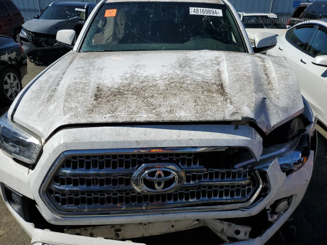 2017 Toyota Tacoma Double Cab White vin: 5TFCZ5AN1HX087694