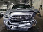 2017 Toyota Tacoma Double Cab Gray vin: 5TFCZ5AN1HX099442