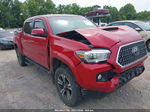 2019 Toyota Tacoma Trd Sport Красный vin: 5TFCZ5AN1KX185504