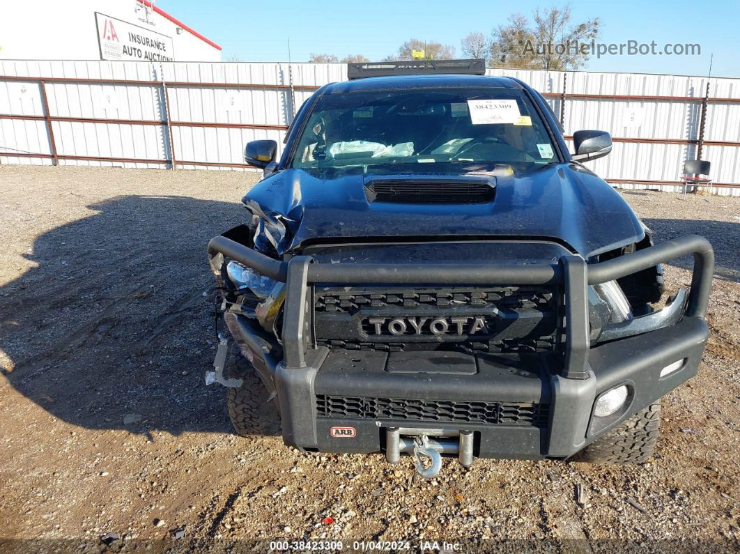 2019 Toyota Tacoma Trd Pro Черный vin: 5TFCZ5AN1KX205394