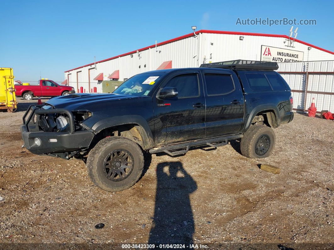 2019 Toyota Tacoma Trd Pro Черный vin: 5TFCZ5AN1KX205394