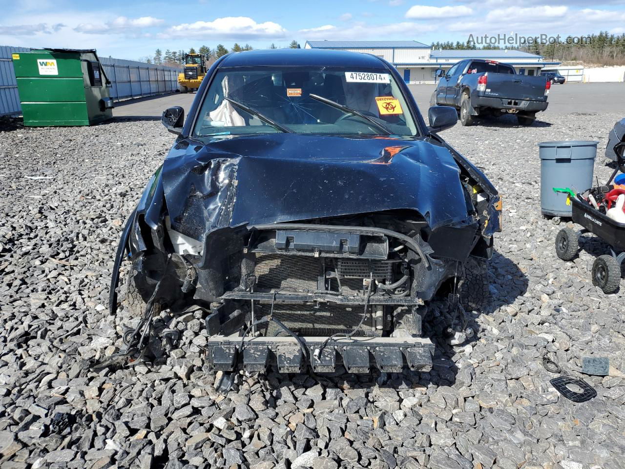 2019 Toyota Tacoma Double Cab Black vin: 5TFCZ5AN1KX208716