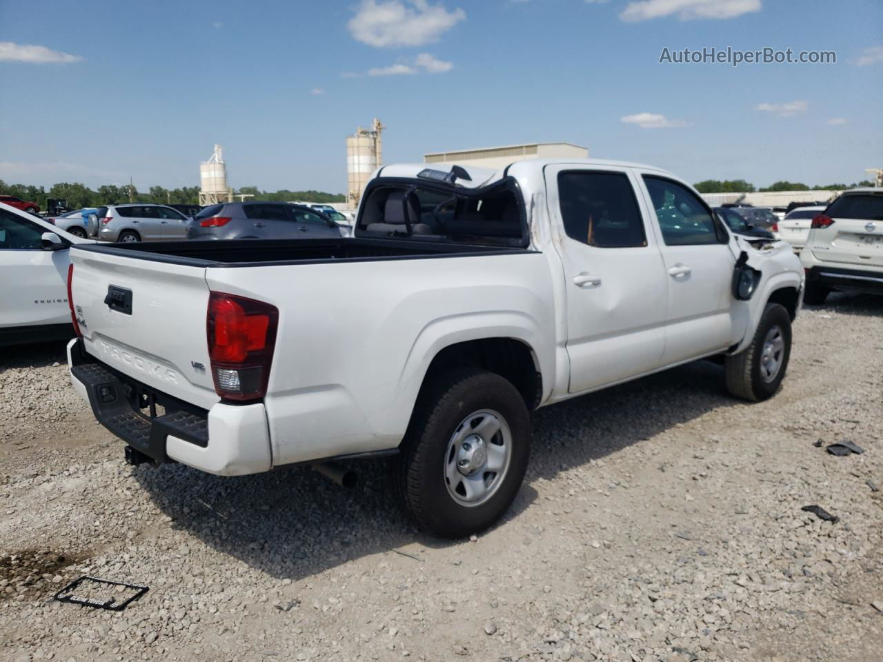 2020 Toyota Tacoma Double Cab White vin: 5TFCZ5AN1LX212816