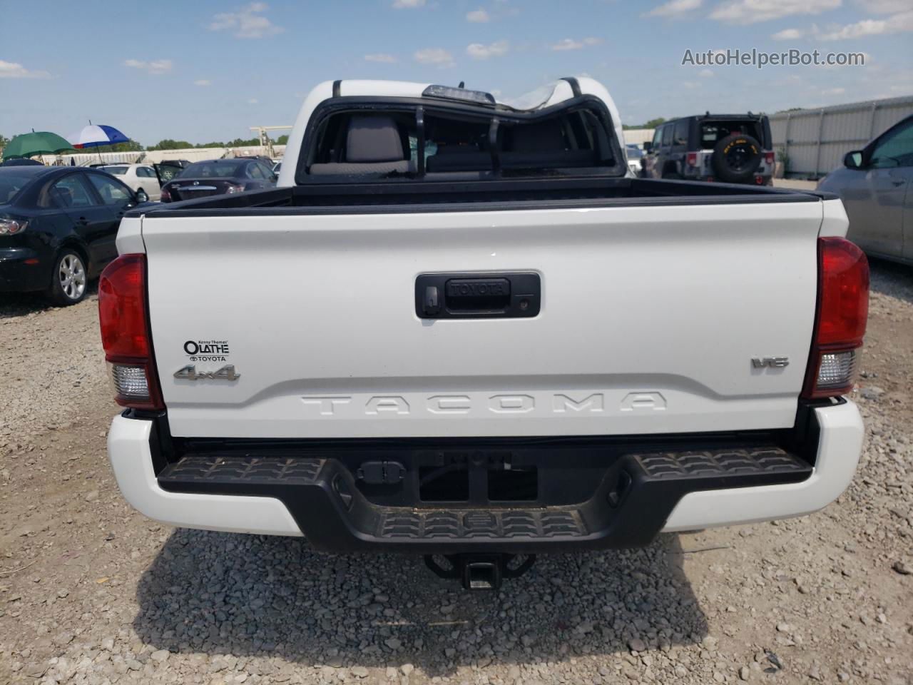 2020 Toyota Tacoma Double Cab White vin: 5TFCZ5AN1LX212816