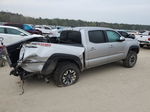 2020 Toyota Tacoma Double Cab Silver vin: 5TFCZ5AN1LX231169