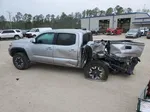 2020 Toyota Tacoma Double Cab Silver vin: 5TFCZ5AN1LX231169