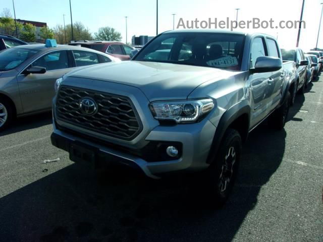 2021 Toyota Tacoma 4wd Sr/sr5/trd Sport Серебряный vin: 5TFCZ5AN1MX272211