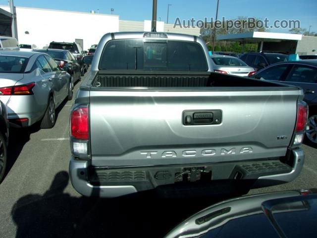 2021 Toyota Tacoma 4wd Sr/sr5/trd Sport Silver vin: 5TFCZ5AN1MX272211