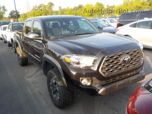 2021 Toyota Tacoma 4wd Sr/sr5/trd Sport Black vin: 5TFCZ5AN1MX272225