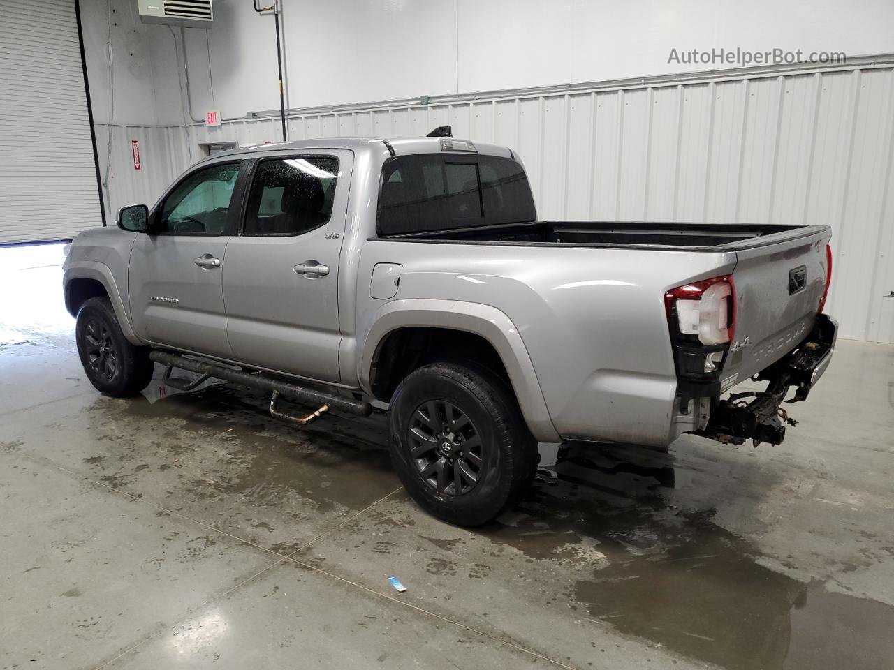 2021 Toyota Tacoma Double Cab Серебряный vin: 5TFCZ5AN1MX278252