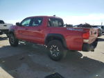 2017 Toyota Tacoma Double Cab Red vin: 5TFCZ5AN2HX067759