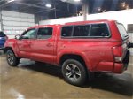 2017 Toyota Tacoma Double Cab Red vin: 5TFCZ5AN2HX116412