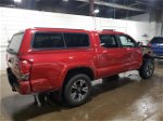 2017 Toyota Tacoma Double Cab Red vin: 5TFCZ5AN2HX116412