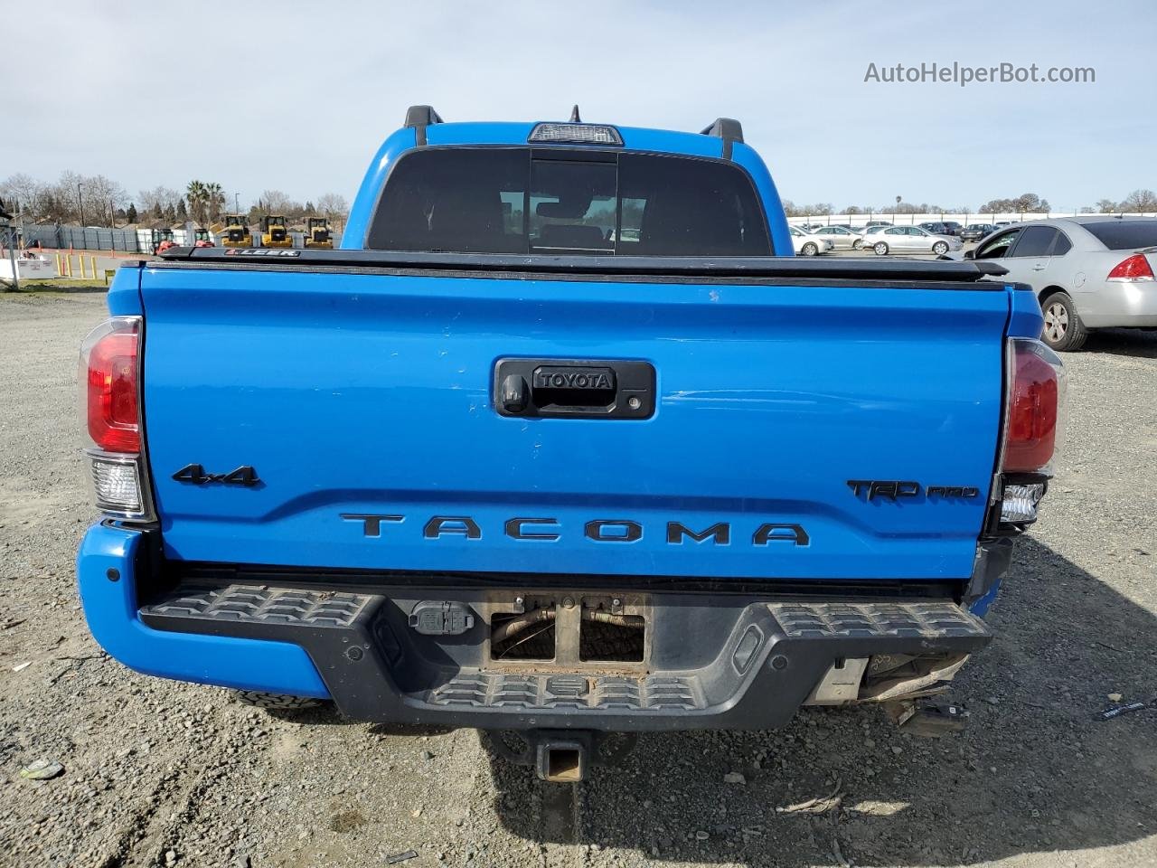 2019 Toyota Tacoma Double Cab Blue vin: 5TFCZ5AN2KX185897