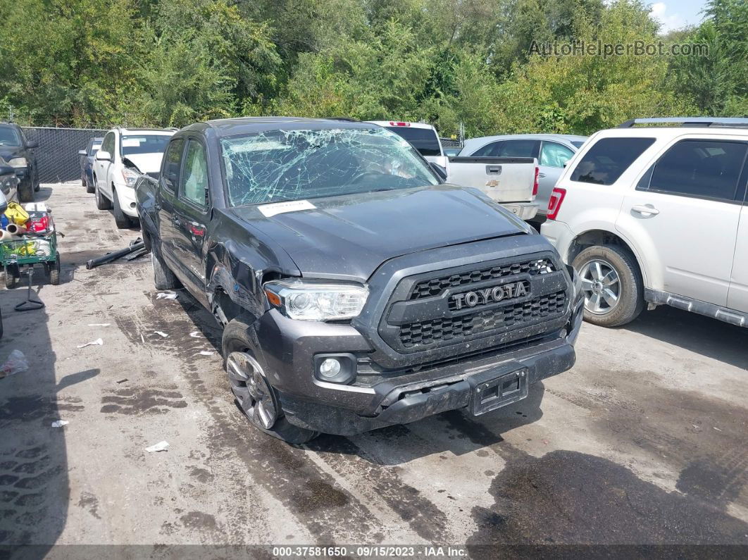 2019 Toyota Tacoma 4wd Sr/sr5/trd Sport Gray vin: 5TFCZ5AN2KX207803