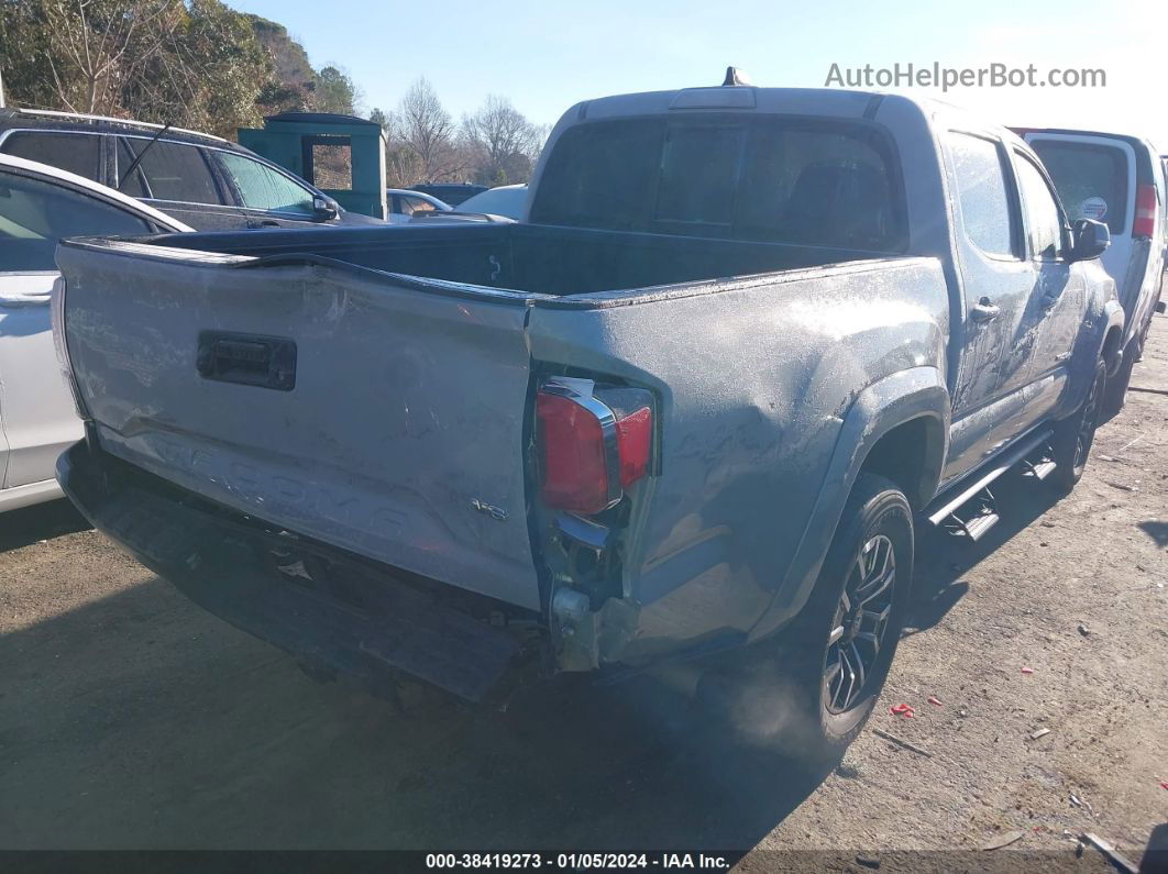 2020 Toyota Tacoma Trd Sport Gray vin: 5TFCZ5AN2LX217183