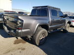 2017 Toyota Tacoma Double Cab Gray vin: 5TFCZ5AN3HX078317