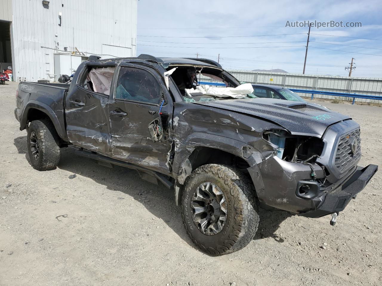 2020 Toyota Tacoma Double Cab Charcoal vin: 5TFCZ5AN3LX223218