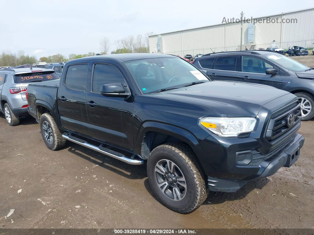 2020 Toyota Tacoma Sr V6 Черный vin: 5TFCZ5AN3LX231948