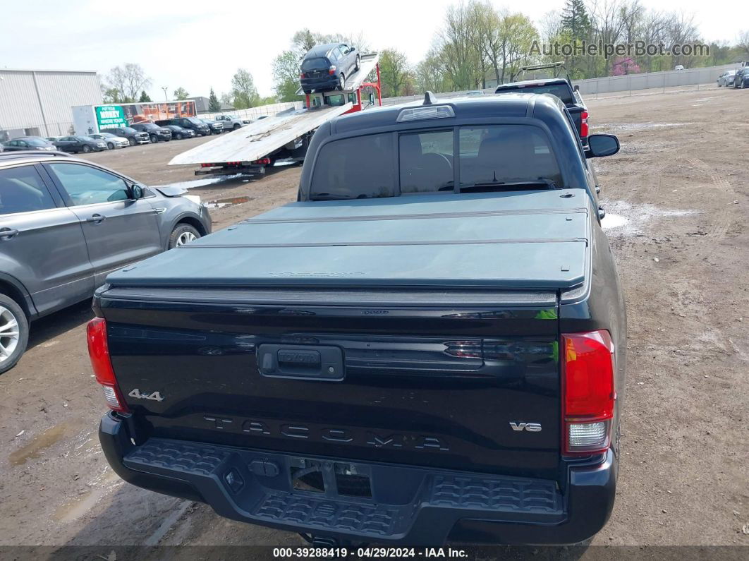 2020 Toyota Tacoma Sr V6 Черный vin: 5TFCZ5AN3LX231948