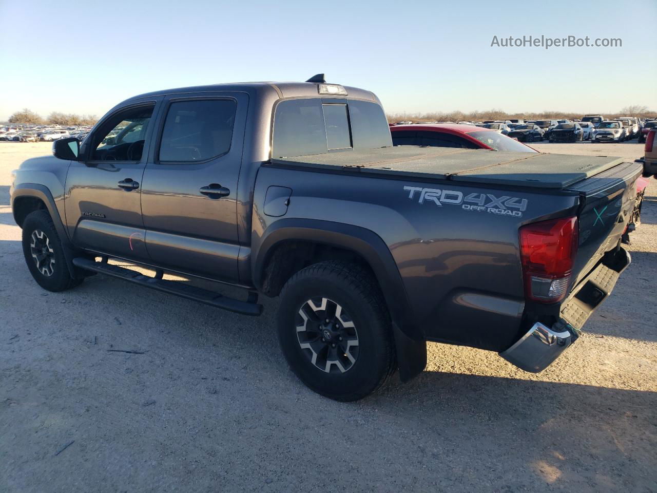 2017 Toyota Tacoma Double Cab Charcoal vin: 5TFCZ5AN4HX113981