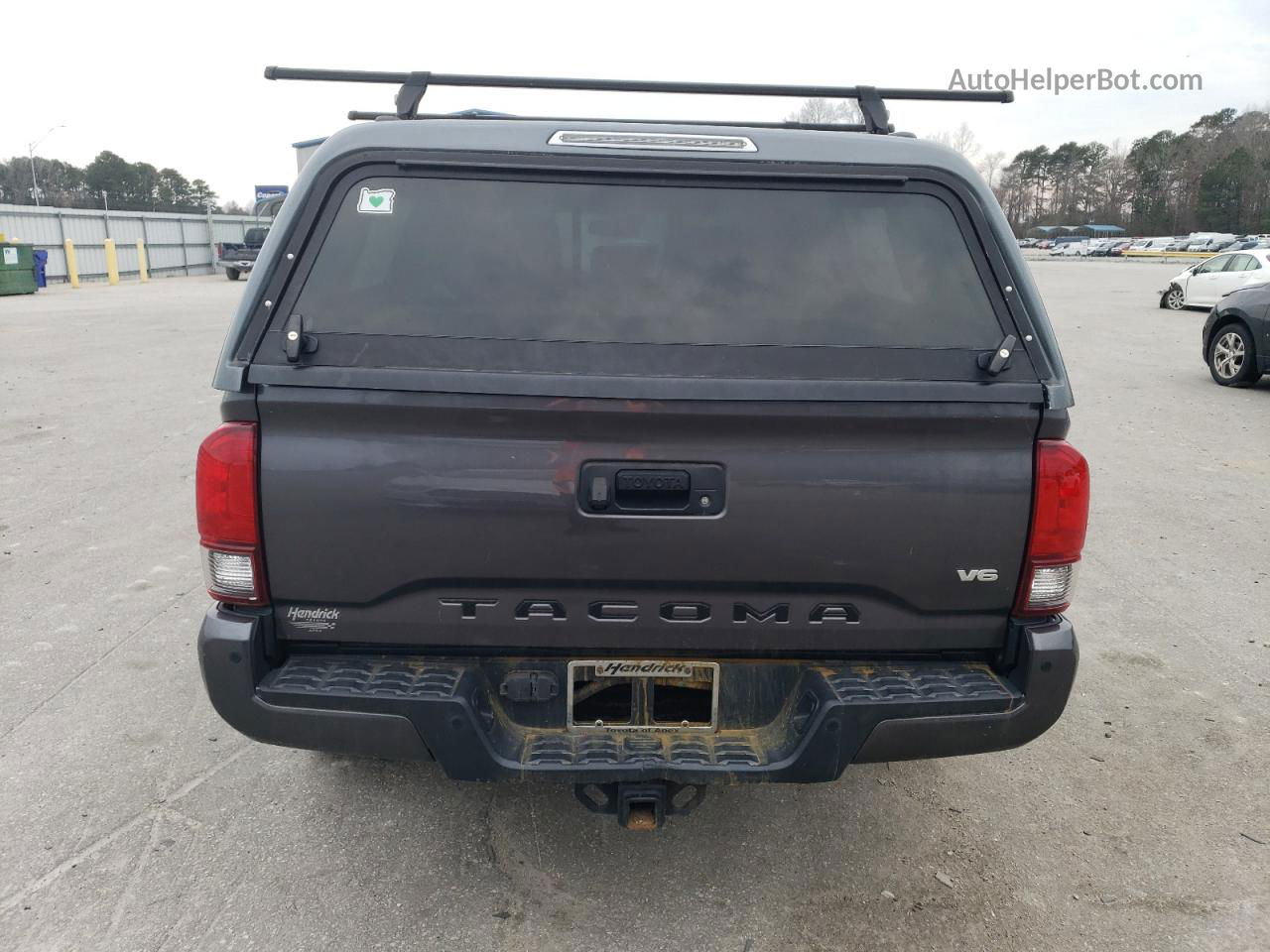 2019 Toyota Tacoma Double Cab Charcoal vin: 5TFCZ5AN4KX170267