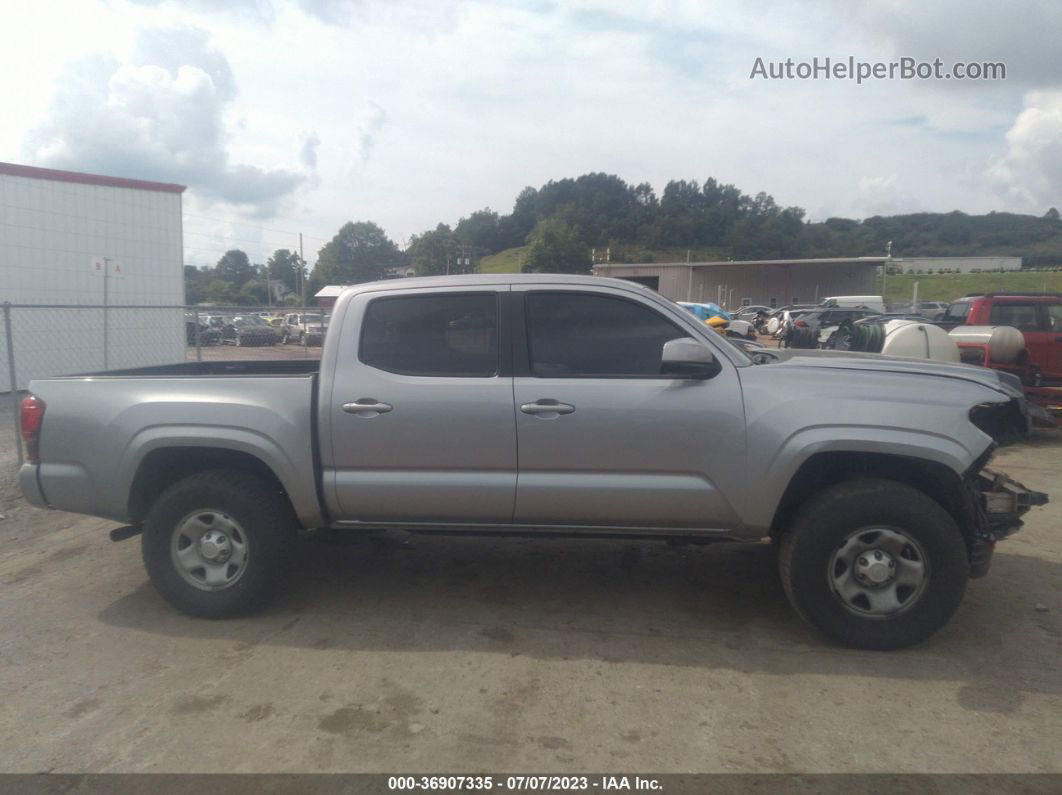 2019 Toyota Tacoma 4wd Sr/sr5/trd Sport Silver vin: 5TFCZ5AN4KX186324