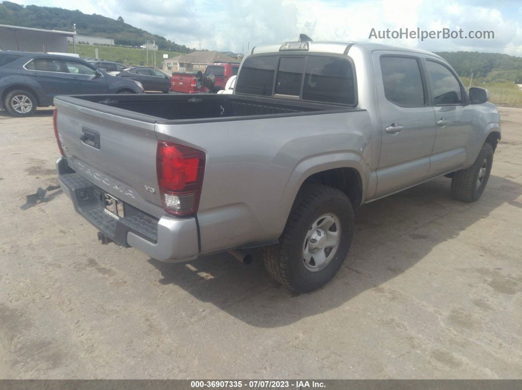 2019 Toyota Tacoma 4wd Sr/sr5/trd Sport Silver vin: 5TFCZ5AN4KX186324