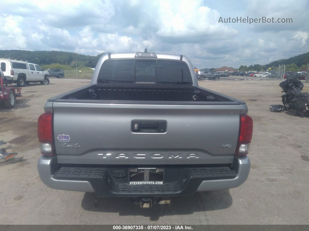 2019 Toyota Tacoma 4wd Sr/sr5/trd Sport Silver vin: 5TFCZ5AN4KX186324