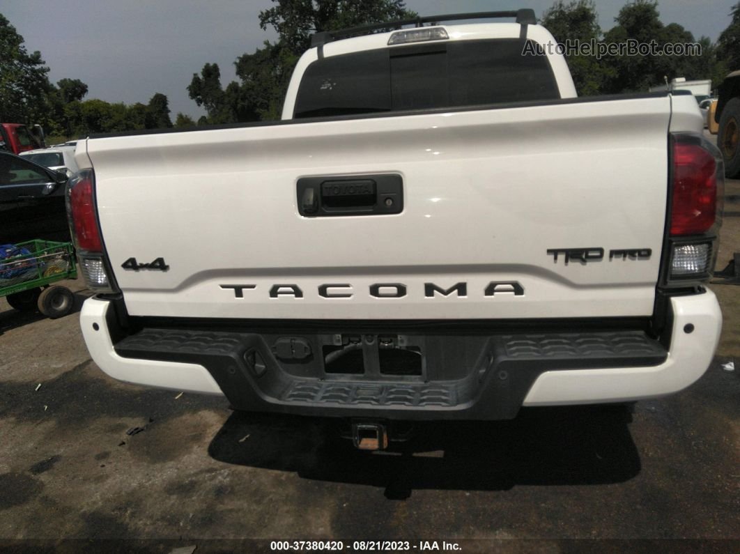 2019 Toyota Tacoma Trd Pro Белый vin: 5TFCZ5AN4KX191345