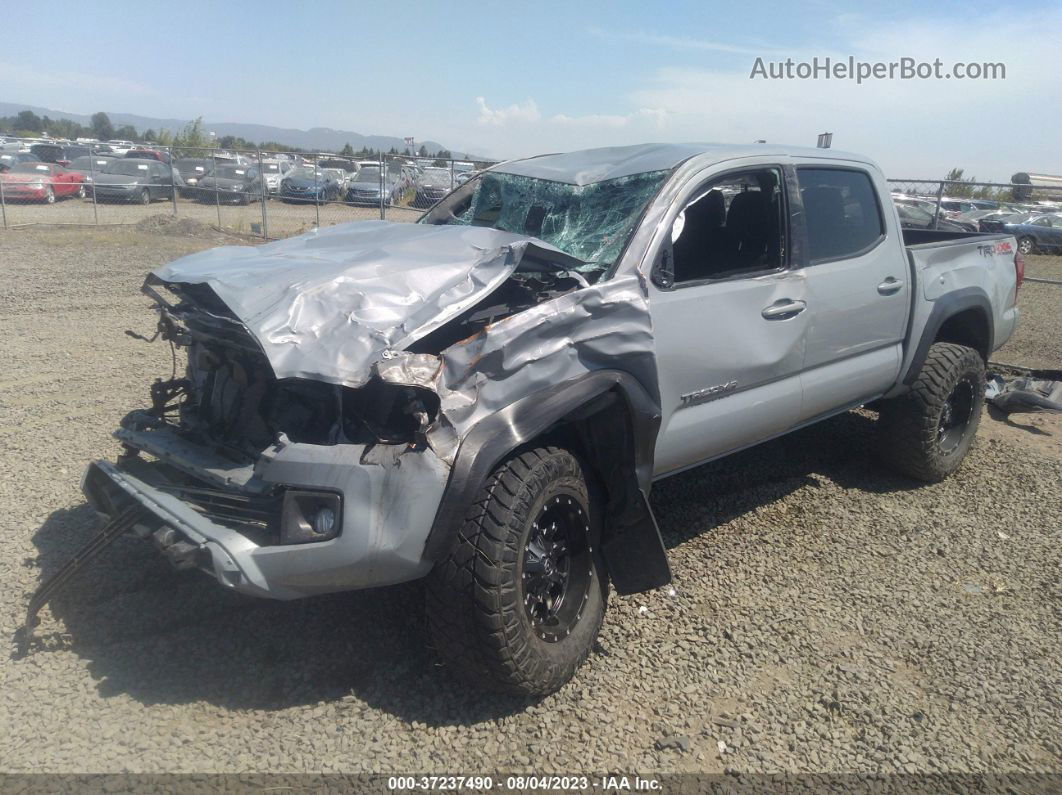 2019 Toyota Tacoma 4wd Sr/sr5/trd Sport Gray vin: 5TFCZ5AN4KX203199