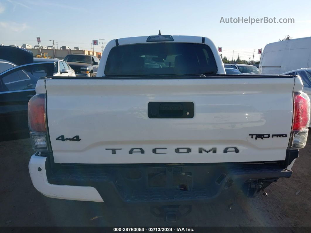 2019 Toyota Tacoma Double Cab/sr/sr5/trd Sport/trd Off Road/trd Pro White vin: 5TFCZ5AN4KX204479