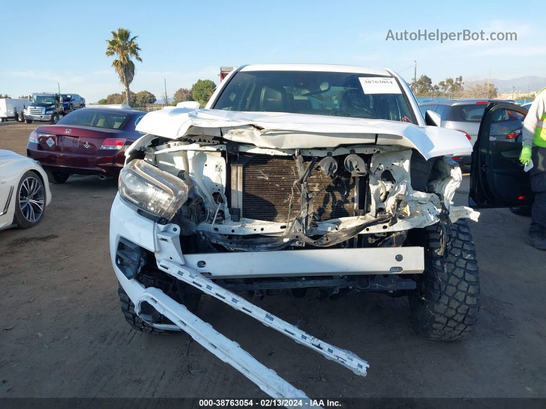 2019 Toyota Tacoma Double Cab/sr/sr5/trd Sport/trd Off Road/trd Pro White vin: 5TFCZ5AN4KX204479