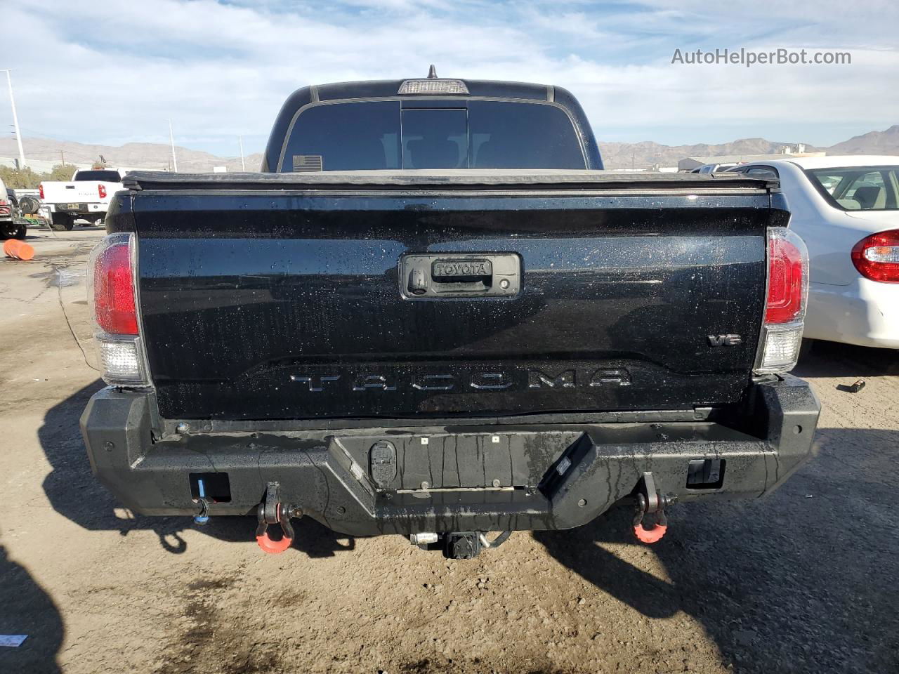 2020 Toyota Tacoma Double Cab Black vin: 5TFCZ5AN4LX220327