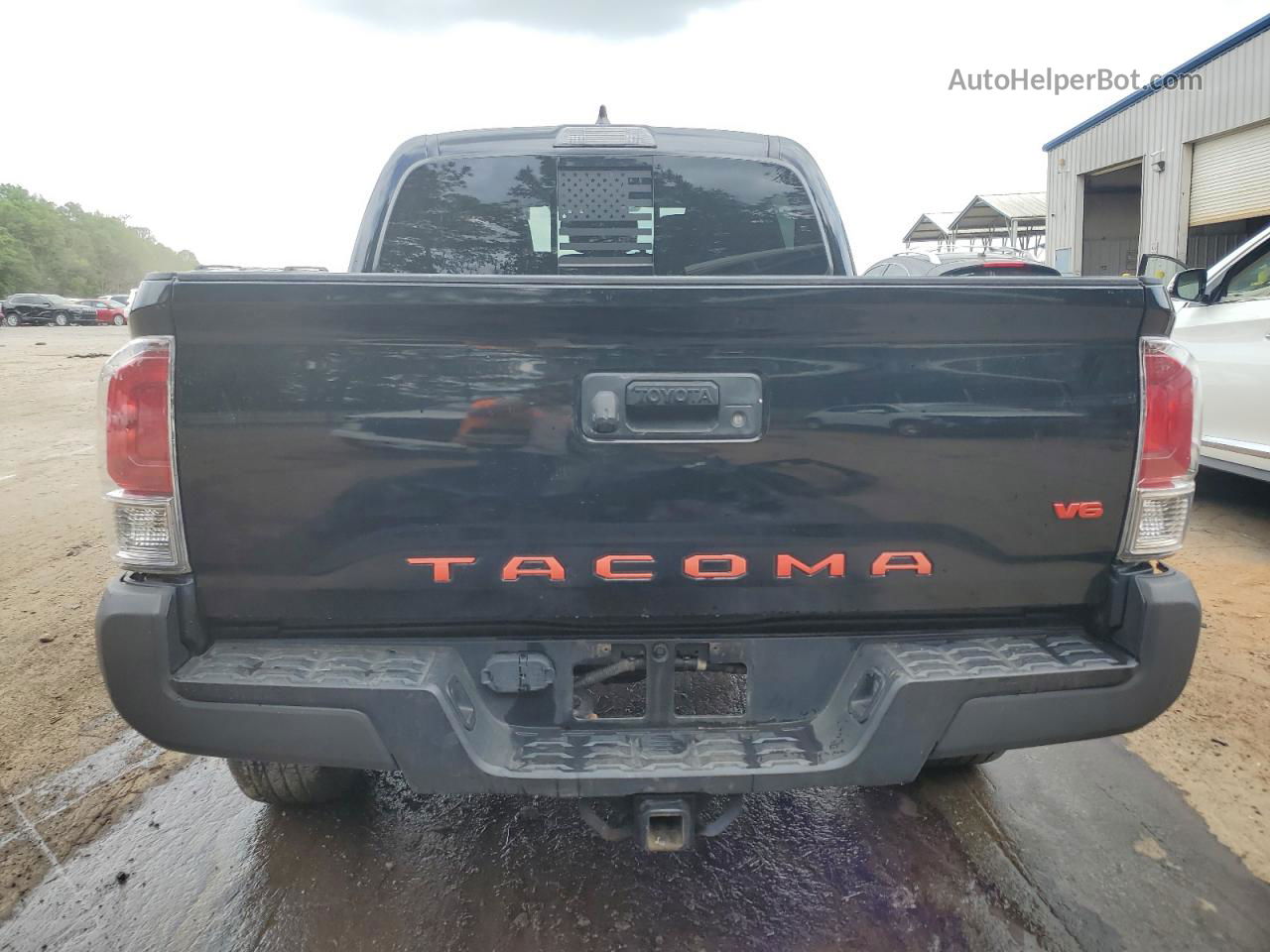 2020 Toyota Tacoma Double Cab Black vin: 5TFCZ5AN4LX221641