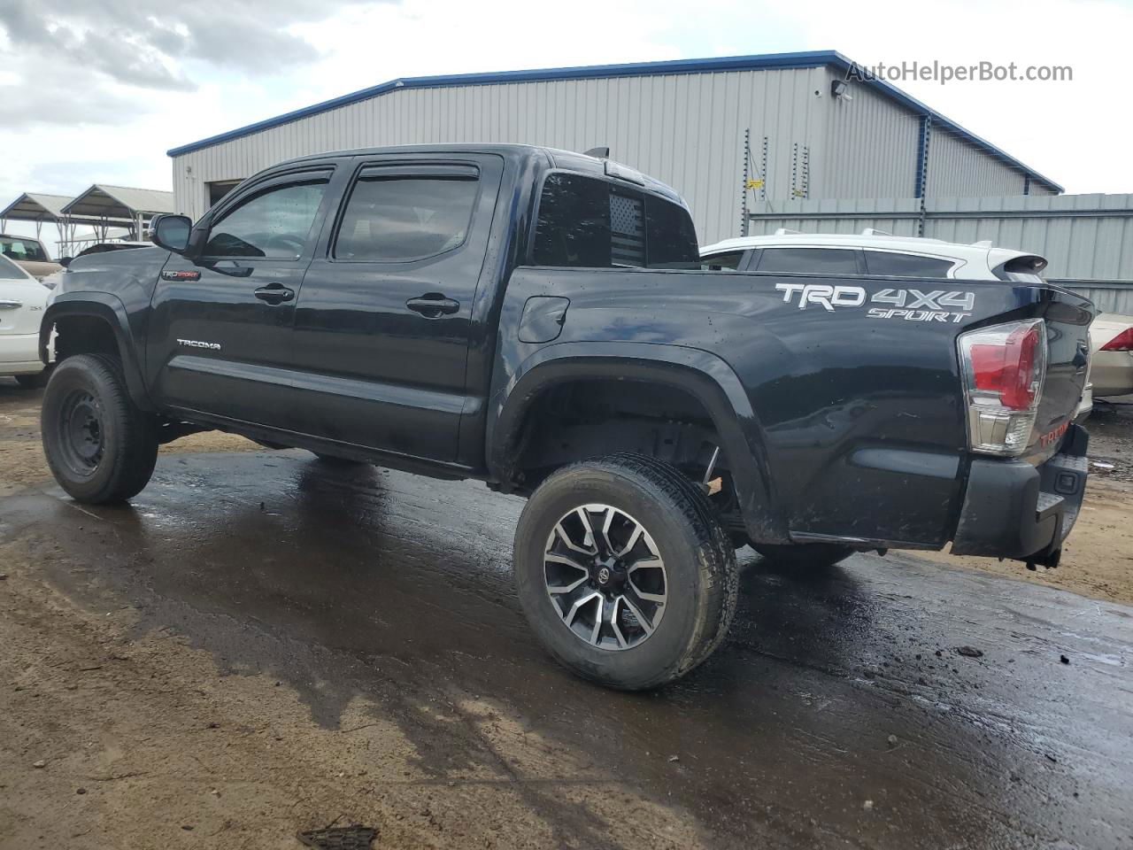 2020 Toyota Tacoma Double Cab Black vin: 5TFCZ5AN4LX221641