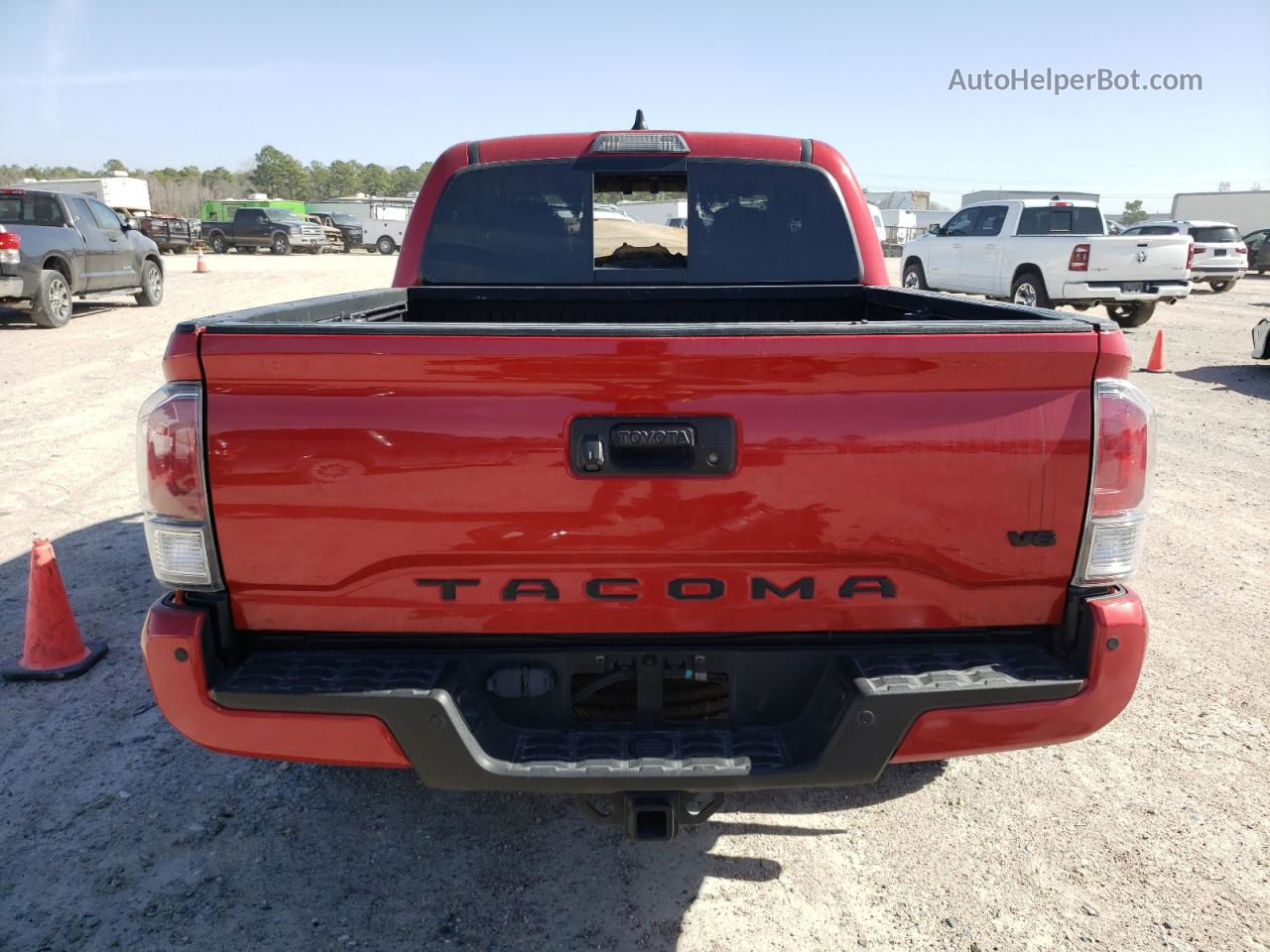 2021 Toyota Tacoma Double Cab Burn vin: 5TFCZ5AN4MX245813