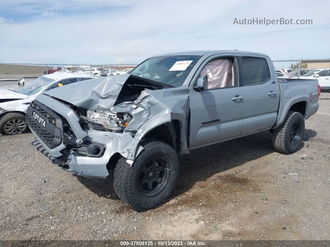 2021 Toyota Tacoma Sr5 V6 Серый vin: 5TFCZ5AN4MX254883